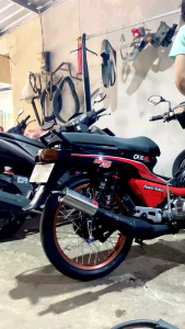 Knalpot Sirip Yamaha Alfa & Champ Footstep FizR Prepet-prepet