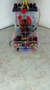 POWER INVERTER PDC MINI Reborn SIAP PAKAI BOK AKRILIK + HEMAT ACCU+ OTOMATIS KIPAS + ADU STIK AMAN