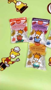 Plum & Blum Bubur Booster Siap Saji 70GR | Bubur MPASI Bayi BB Booster 6 Bulan Ke Atas 6m+