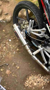 SLINCER KNALPOT RACING MAFIA TYPE R1 KOMPETISI PANJANG 20CM INLET 50MM SUARA GAHAR POOL