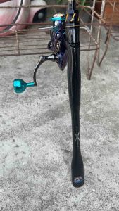 ชุดพร้อมตกสปิ้นคันBLACK PANTHER เวท 10-20lb กับ รอกสปิ้นY2K รอกสปิ้นGA  รอกสปิ้นMX งานตีเหยื่อปลอม