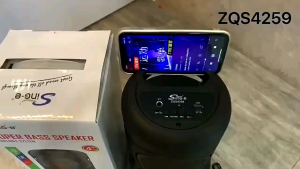 (NEW ARRIVAL)Singe Super Bass Bluetooth Speaker with Mic & RGB Lights – Portable 4" Wireless Sound System