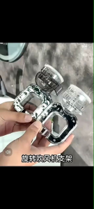 OHHDEER Suction Cup Rotating Lazy Hair Dryer Storage Bracket Hangers Dryer Holder Rack Organizer