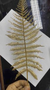 Olive leaf artificial flower bunga dekorasi gold aksesoris fake flower