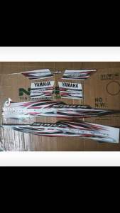 Bộ tem sirius 2013 màu trắng hàng nhập Thái Lan chất lượng cao dành riêng cho dòng xe này tem in lụa màu sắc cực đẹp và bềngiá bán cực tốt bán lẻ như bán sỉ