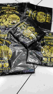 Kantong Plastik Kresek Hitam Ekonomis Isi 50 Lembar Ukuran 15 / 17 / 24 / 28 / 35 / 40 Plastik Hitam