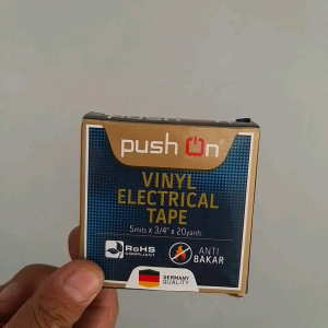 Isolasi Kabel Listrik Anti Bakar 20 Yard Tape Isolasi Kabel Listrik