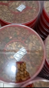 Kacang Mede Matang Premium Toples Sekat 5 Rasa Kacang Mete 5 Sekat