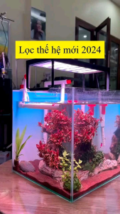 Lọc Treo Bể Cá BAOYU BY-850 8W 850L/Hr 3IN1 tích hợp hút mặt hút đáy sủi oxy cao cấp. BH uy tín