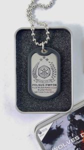 Kalung Polsus pwp3k (polisi khusus Pengelolaan Wilayah Pesisir dan Pulau-Pulau Kecil) / kalung kelautan dan perikanan / aksesoris pwp3k / Kalung polisi khusu Bandul Rantai Perhiasan
