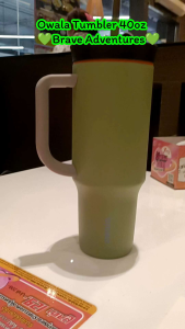 (พร้อมส่ง แท้นำเข้า 🇺🇲)Owala 40 oz Tumbler Stainless Steel Water Bottle
