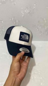 TOPI PRIA TRUCKER JARING MOTIF BORDIR LOGO TIMBUL BAHAN KATUN