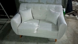 Sofa Retro 2 Seater Model 2 Dudukan dan 2 Dudukan Gabung