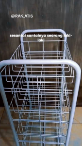 RAK SERBAGUNA MINI SUSUN 04/RAK TOKO/RAK CHIKI MINI SUSUN 04