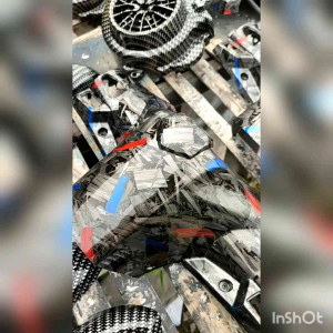 Hot Promo WTP Panjang 100 CM X Lebar 50 CM - Serat Karbon Hydrographic Water Transfer Printing Hydrograpyic Carbon Celup Forged