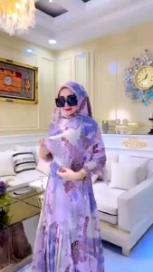 Dress Gamis Set KEJORA SET CRAF SERIES By HK Dermawan / Nazra.Sha
