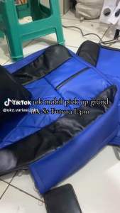 Cover sarung Jok mobil Pick up Panter 1 set kanan kiri gratis Cover Stir