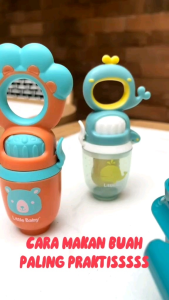 Little Baby Premium Baby Fruit Feeder Teether Empeng / Dot Buah Gigitan Bayi