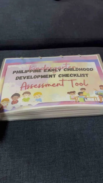 Kindergarten Early Childhood Development ECCD Assessment Tool | Lazada ...