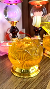 Đèn dầu thờ hoa sen nhiều kích cỡ