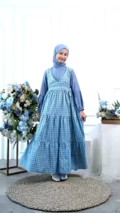 Terbaru Gamis Hilyaa Anak Remaja Dewasa sedang Cutetrik