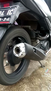 KNALPOT STANDAR RACING MODEL SHIJIRO M24 PROJECT ORIGINAL PNP BEAT SCOOPY MIO VARIO NMAX DLL