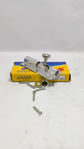 SELOT PINTU SELOT JENDELA 3\" GRENDEL PINTU GRENDEL JENDELA 3 INCH SILVER CROME ALUMINIUM BOLT GLENDER