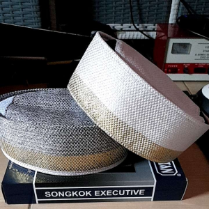 songkok bugis cream pul sutra