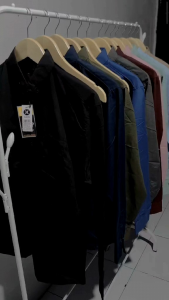 Harga Promo Kemeja Formal Panjang & Kemeja Pria Lengan Panjang Hitam