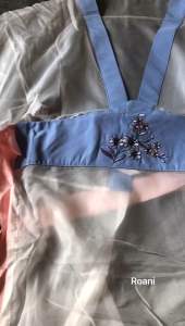 (Kèm ảnh thật+video thật) Áo choàng ngủ voan cổ trang quyến rũ