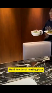 Electronic Food Warming Tray Adjustable Temperature Warm Plate