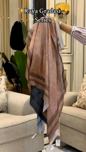 Journey Scarves - Aleda Ayana Pink Maya Lilacblack