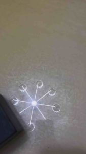 LED 3D โคมไฟหัวเตียง - โคมไฟคริสตัล โคมไฟตั้งโต๊ะ ของขวัญ ไฟหัวเตียง