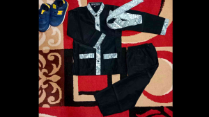 Baju Pangsi Anak SD // Setelan Koko Pangsi Anak Motif Batik dan Polos dan Gratis Ikat Kepala