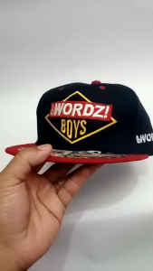Topi Snapback Gaya WORDZZ: Promo & Bordir Full