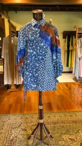 Aqila Tunik Viscos oleh Dian Pelangi: Blouse Baju Atasan Kemeja Blus Outfit Kerja Kantor Pesta Pernikahan