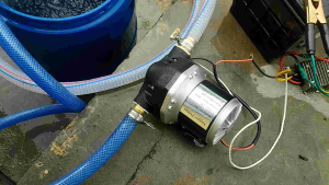 Máy bơm dung  dịch đặc dầu gội chất giặt sả 24v 300w  tự mồi