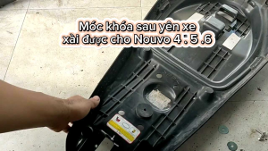 Móc khóa sau yên xe Yamaha Nouvo 4-5-6 ( có video hướng dẫn sử dụng)