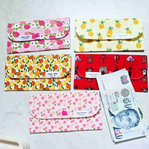 SuperSize Handmade Fabric Money Pocket | Premium Cash Envelope