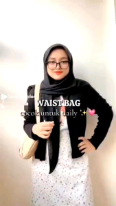 Tas Selempang Import/Bahan Nilon/SlingBag/Tas Premium SB037/Uniklo-Viodora