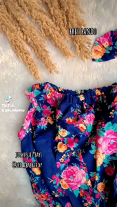 Jumpsuit bayi dan anak Perempuan katun Jepang (6-24bulan)
