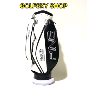 (Tặng phụ kiện) Túi golf Ping model 2024 túi gậy golf Ping da PU siêu nhẹ màu sắc sang trọng túi gậy golf 14-16 gậy tiện lợi lên sân
