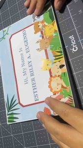 Back to back printed Customizable Tracing Pad