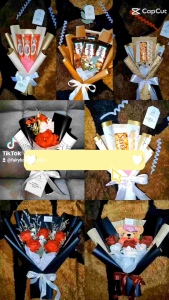 READY SNACK BOUQUET WISUDA/SNACK BUKET MURAH/HADIAH WISUDA