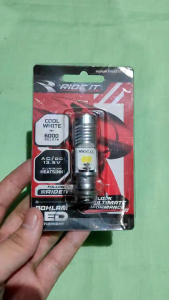 DOP BOHLAM LAMPU DEPAN LED ABU ABU SUPER BRIGHT RIDE IT 12V HONDA BEBEK