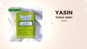 yasin tahlil saku / buku yasin ukuran saku lengkap dengan tahlil