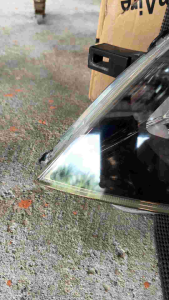 *USED*HONDA STREAM RN1 RN3 SMOKE HID LAMPU DEPAN HEADLAMP FRONT LIGHT