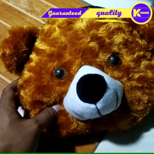 Tas Selempang Bahu Bulu Rantai Wanita Boneka Beruang Viral Murah