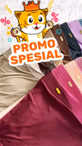 100ribu Dapat 6pcs Hijab Khimar Pinguin L