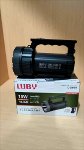Senter cas Luby L-2699 15W LED senter besar + emergency rechargeable putih super terang